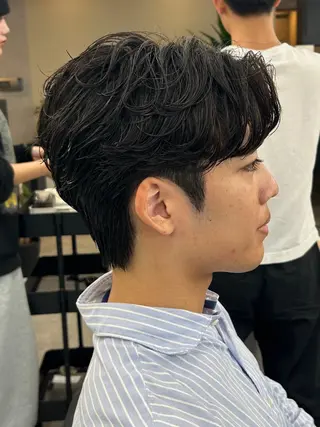 パーマ メンズ 【横浜メンズ特化】 💥りょうま💥のヘアスタイル