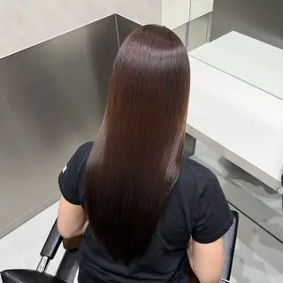 ロング 美髪職人あお🦕 髪質改善｜原宿のヘアスタイル