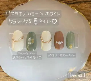 ネイル Hum.nail (はむ.ねいる)のネイルデザイン