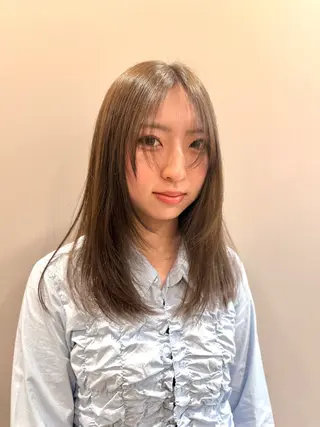 ロング カラー 似合わせカラー/ 松岡茉和🐼🌈🌟のヘアスタイル