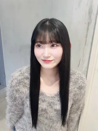 ロング カラー 아이리(アイリ) 縮毛矯正⋆౨ৎ゚⟡.のヘアスタイル