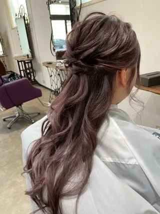 ロング 下林 雅明のヘアスタイル
