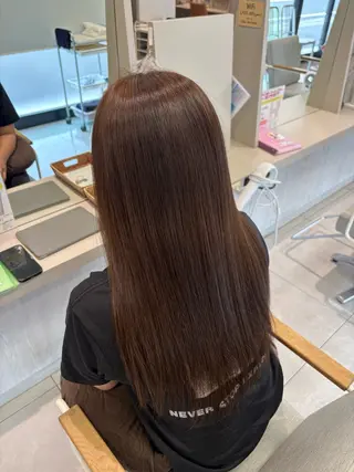 カラー 直井 和佳奈のヘアスタイル