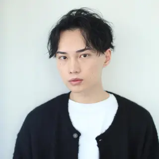 ショート パーマ メンズ 宗像 あすかのヘアスタイル
