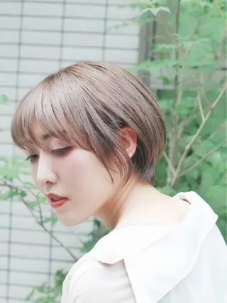 ショート カラー ✨ショート・ボブ✨ ✨刈り上げ✨翔太のヘアスタイル