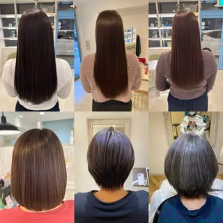 40代ママの 若見え専門美容師のヘアスタイル