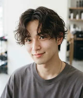 パーマ メンズ ayano┊︎ U25特化！のヘアスタイル