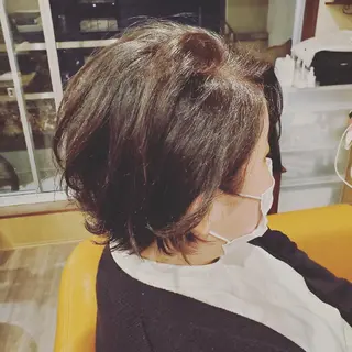 カラー ショート spa hair ark 富井直美のヘアスタイル