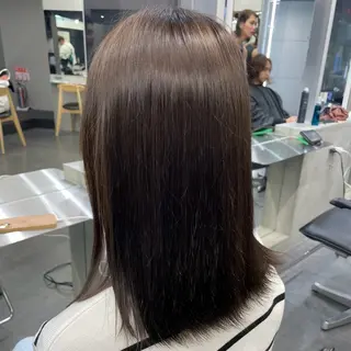 ロング カラー ヘアアレンジ fifth 石川 凪のヘアスタイル