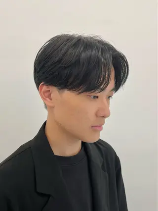 ショート カラー パーマ メンズ 🏆メンズヘア特化 🥇代表りんぺーのヘアスタイル