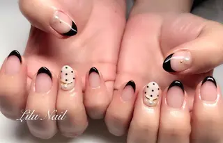 ネイル モチの良さ◉ フィルインネイル♡のネイルデザイン