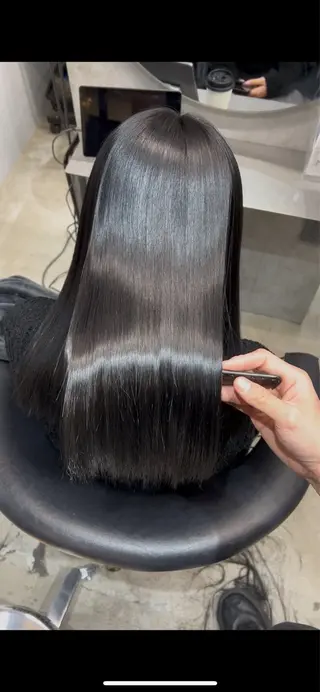 ロング カラー ワンホンヘア🇨🇳 髪質改善/itaruのヘアスタイル