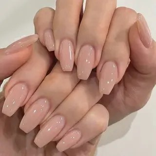ミディアム Santolina Lilyのネイルデザイン
