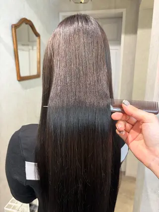 ロング カラー 透明感カラー🫧🎀 まりなのヘアスタイル