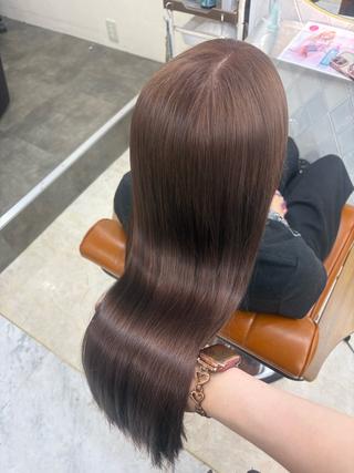 ロング カラー ぴんく髪の美容師🎀 🖤ゆうなのヘアスタイル