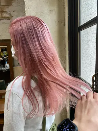 ロング カラー マンツーマン 美容師💚コウブチのヘアスタイル