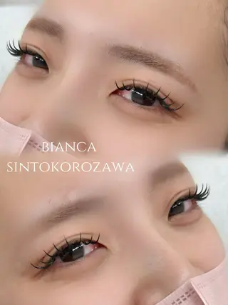 マツエク・マツパ Bianca新所沢 Takahashiのマツエク・マツパデザイン