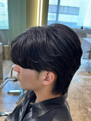 ショート パーマ メンズ yukiho❤️ GAUDI 池袋のヘアスタイル
