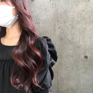ロング カラー もりたみかこ 美容師お休み中のヘアスタイル