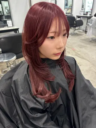 ロング カラー ⭐︎似合わせカラー /レイヤー✩momoのヘアスタイル