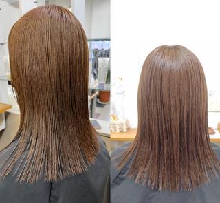 ロング 森長 咲子のヘアスタイル