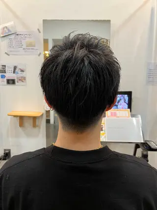 パーマ メンズ 橋野 来夢のヘアスタイル