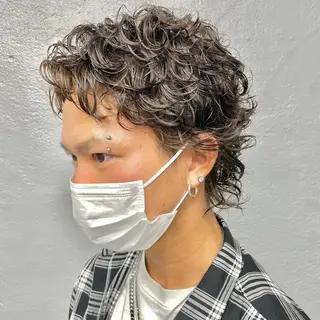 ショート カラー パーマ メンズ 🍃メンズヘア🍃 セヤシュウヘイのヘアスタイル