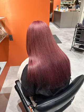 ロング カラー ✨ハイトーンカラー 💫ayumuのヘアスタイル