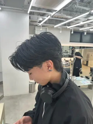 パーマ メンズ カット🔥パーマ特化 fifthりょう🔥のヘアスタイル