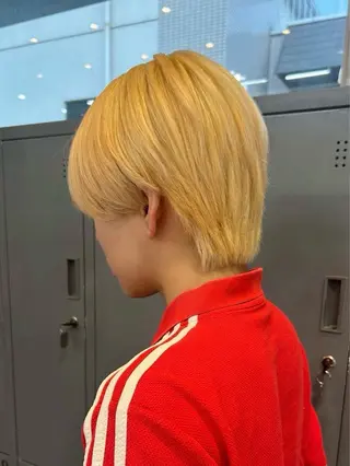 ショート メンズ うる艶カラー 🪽💫まいかのヘアスタイル