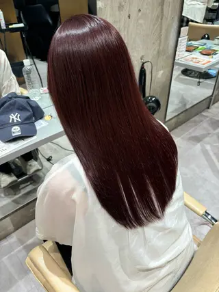 ロング カラー mina🪐立川駅/ 無料ショートカットのヘアスタイル