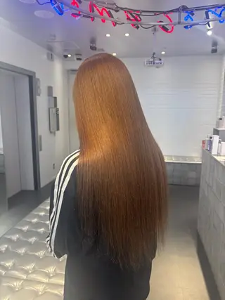 ロング カラー ヘアアレンジ 💟艶髪ワンカラー 💟/ミオのヘアスタイル