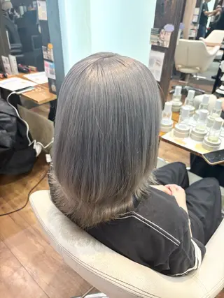 ロング カラー 【ハイトーン特化】 🦋森山陽向/大宮のヘアスタイル