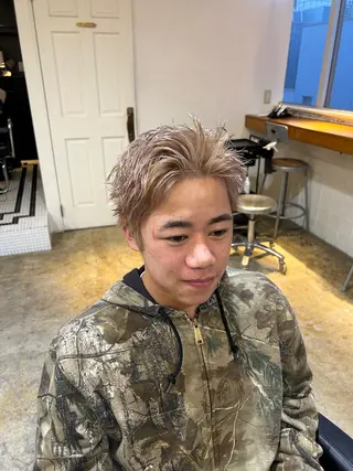 カラー メンズ ナチュラル大人っぽい スタイル MAORIのヘアスタイル