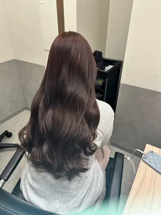 ロング カラー ヘアアレンジ ダブルカラー｜ なおき｜池袋美容師のヘアスタイル