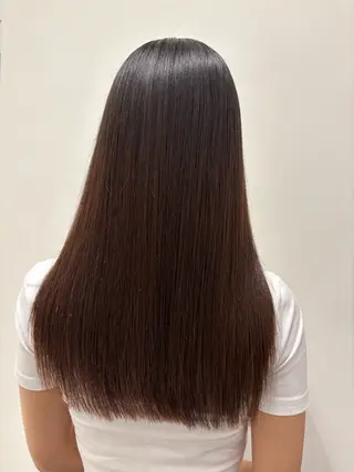 ロング 💞韓国カラー💞 あやかのヘアスタイル