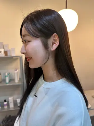 ロング カラー Shiro RENのヘアスタイル