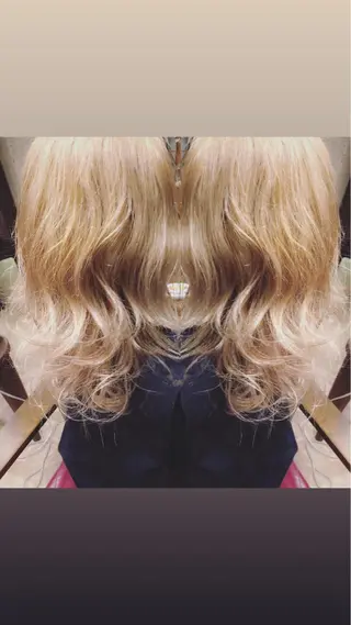 ロング 齊藤 篤士のヘアスタイル