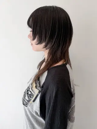 セミロング カットモデル募集中/ 原宿/MOENOのヘアスタイル