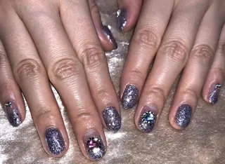 ネイル パラあり！フィルイン 美フォルムのネイルデザイン