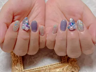 ネイル マジック ミラーのネイルデザイン