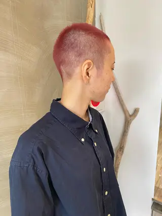 ショート カラー ill副店長 立和田純也のヘアスタイル