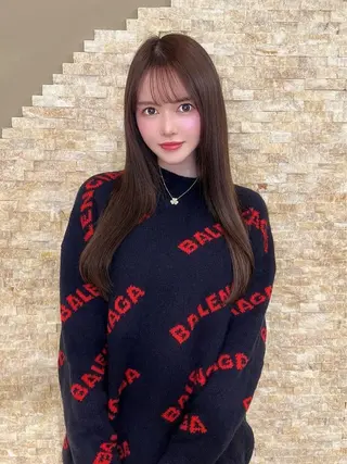 ロング カラー エクステ⭐️艶カラー koukiのヘアスタイル