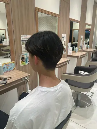 ショート メンズ モデル募集中 松原京のヘアスタイル