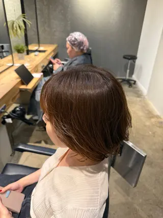 カラー 西村 颯世のヘアスタイル