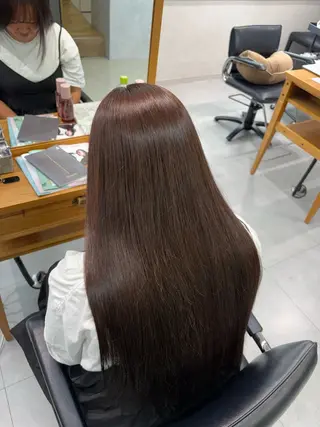ロング カラーモデル募集 🤍momoha🤍のヘアスタイル