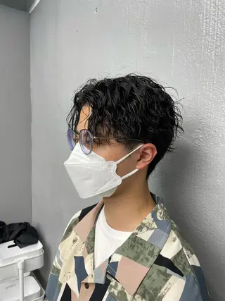 ショート カラー パーマ メンズ 🍃メンズヘア🍃 セヤシュウヘイのヘアスタイル