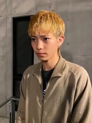 ショート メンズ おしゃれパーマ メンズ特化/みーまんのヘアスタイル