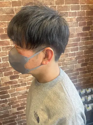 ショート カラー パーマ ヘアアレンジ メンズ キッズ ネイル マツエク・マツパ アイブロウ 久木原 ゆりのヘアスタイル
