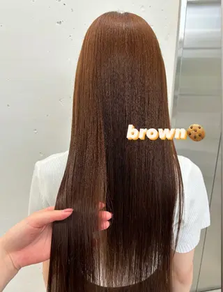 ロング カラー 🫧‪Ameri🫧 Emma ecoleのヘアスタイル